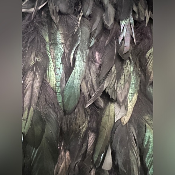 Feather mini skirt NEW - Picture 10 of 11